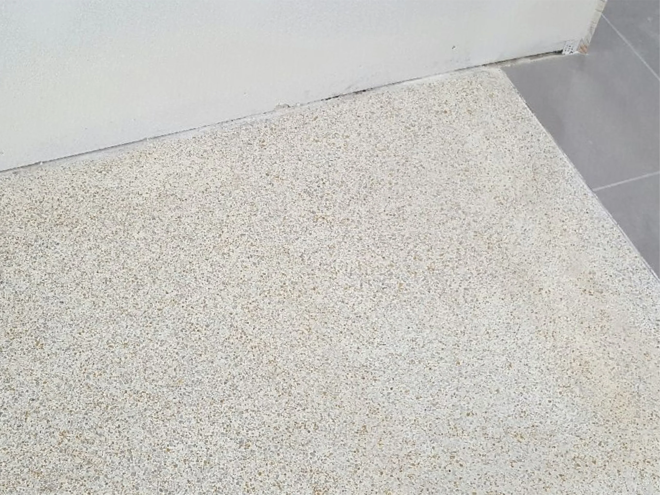 Damaged Terrazzo fully restored and cleaned by Classic Terrazzo and Marble